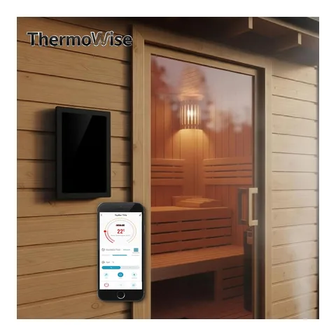 Kit de Controle de Aquecedor de Sauna com WIFI e Bluetooth para Painel de Comutação Multifuncional 220V/380V para Ajuste de Temperatura em Sala de Sauna