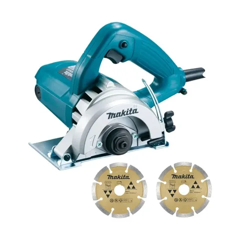 Serra Makita 4100nh3zx Mármore com 2 Discos Diámetro 110mm 1300W