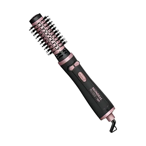 Escova Rotativa Mondial 3 Em 1 Tourmaline Ions Bivolt