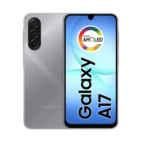 Celular Samsung Galaxy A17 Com Ia, 128gb, 4gb Ram, Câm De 50mp, Tela De 6.7 , Nfc, Ip54 - Cinza