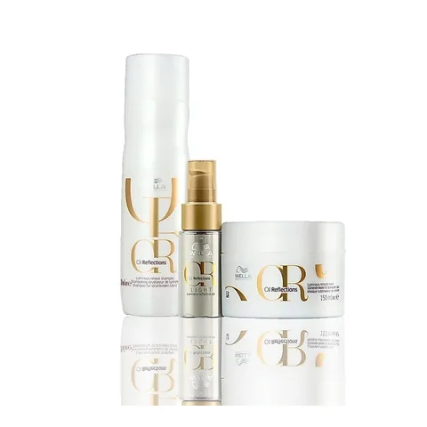 Kit Oil Reflections Shampoo, Máscara e Oil Reflections Light 30ml