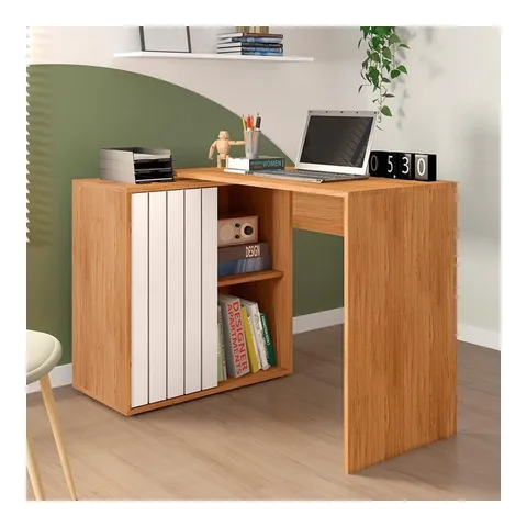 Mesa Para Escritório Office Future Marrom Caemmun