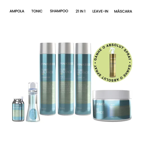 Kit Reparação Nutrição Capilar Completo + Brinde By Amaxxon