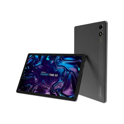 Tablet Positivo Vision Tab 10 4GB RAM 128GB Câmera 13MP e 5MP 10,1" HD IPS Android 13 - Preto