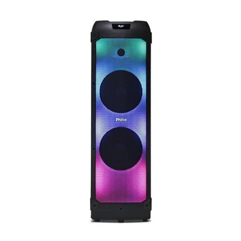 Caixa de Som Philco Extreme 2400W 2x Woofer PCX22000 - Bivolt