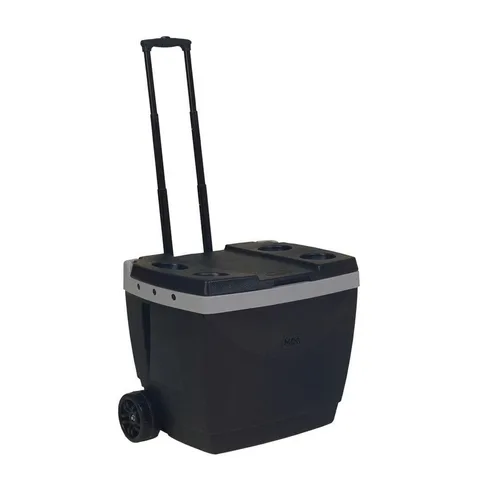 Caixa Térmica com Rodas 42 Litros, Mor, Preto